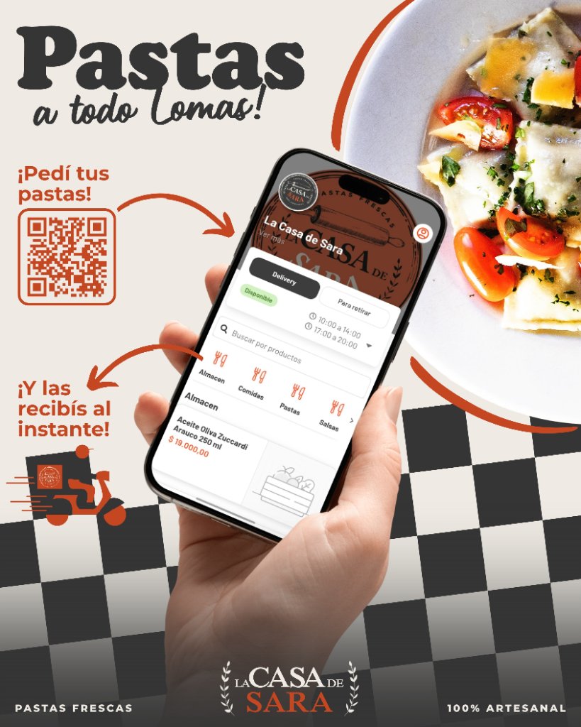 Pastas a todo Lomas! - ¡Pedí tus pastas!