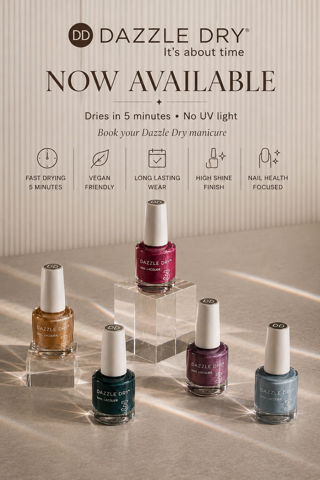 Dazzle Dry at Bella's Studio