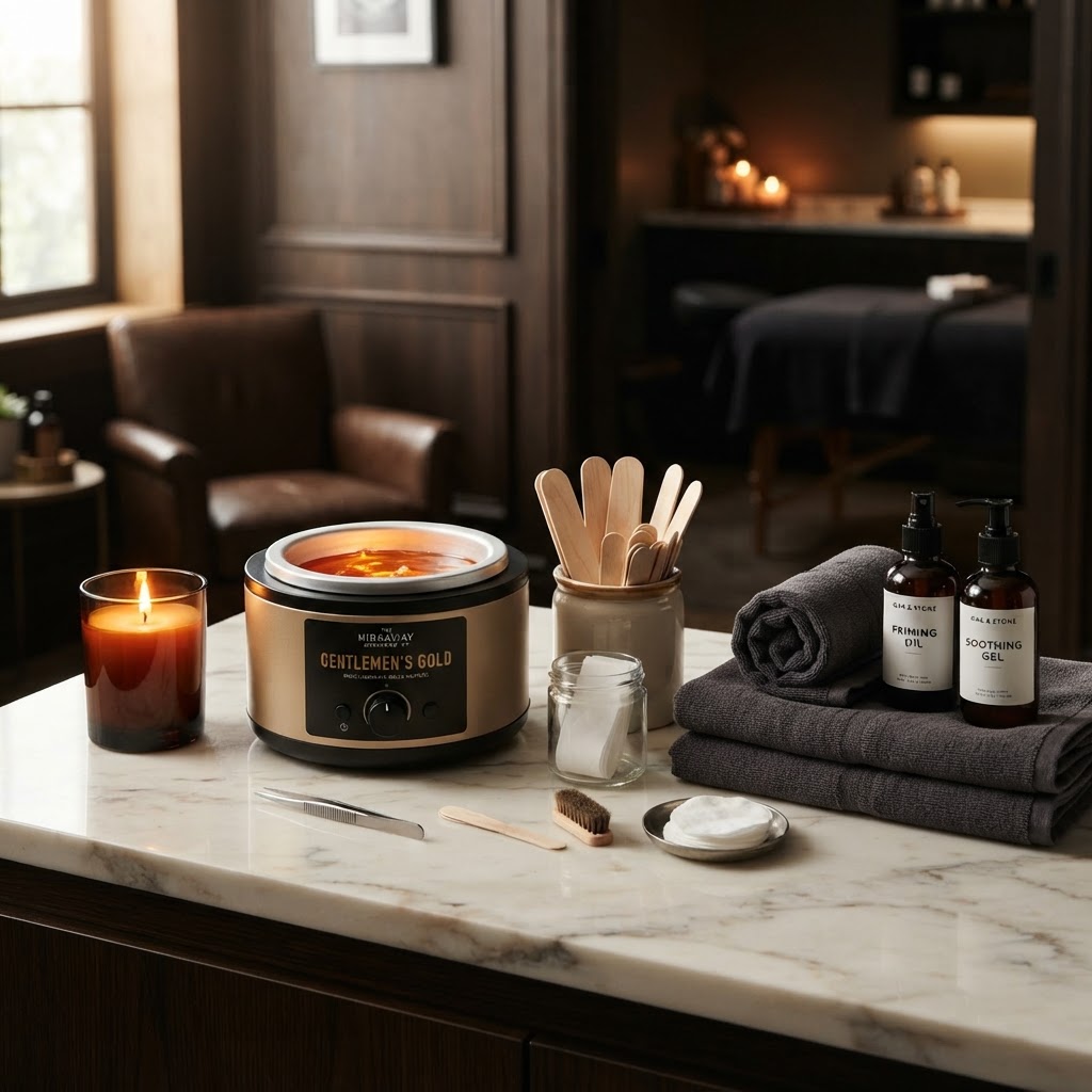 Waxing for men at Bella's Studio