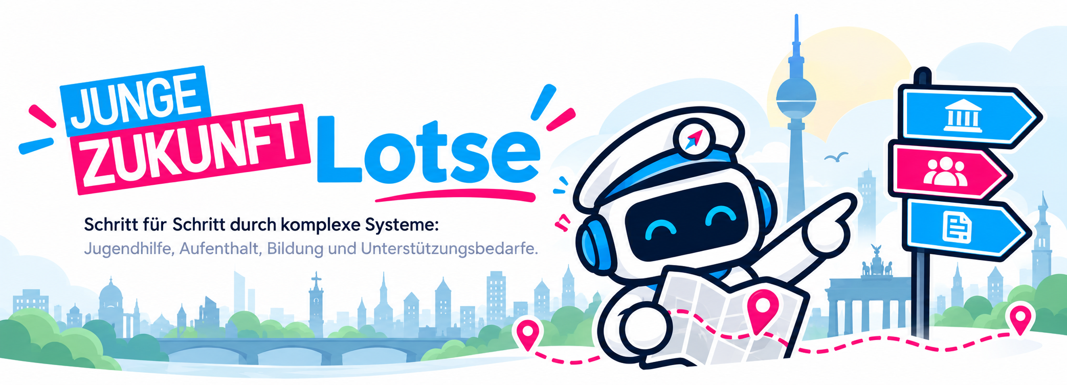 Junge Zukunft Lotse – Interaktive Orientierungshilfe