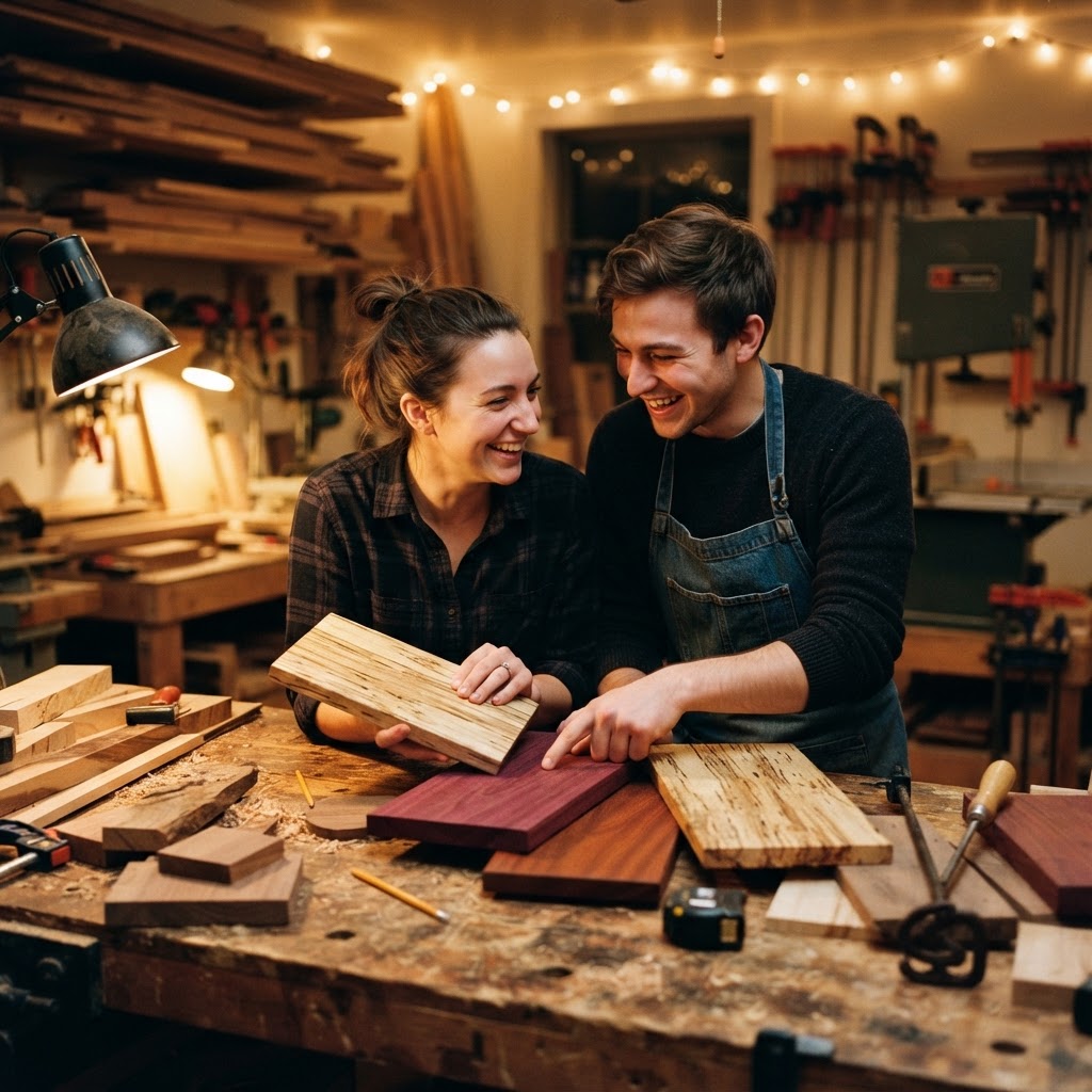 Date night custom board workshop