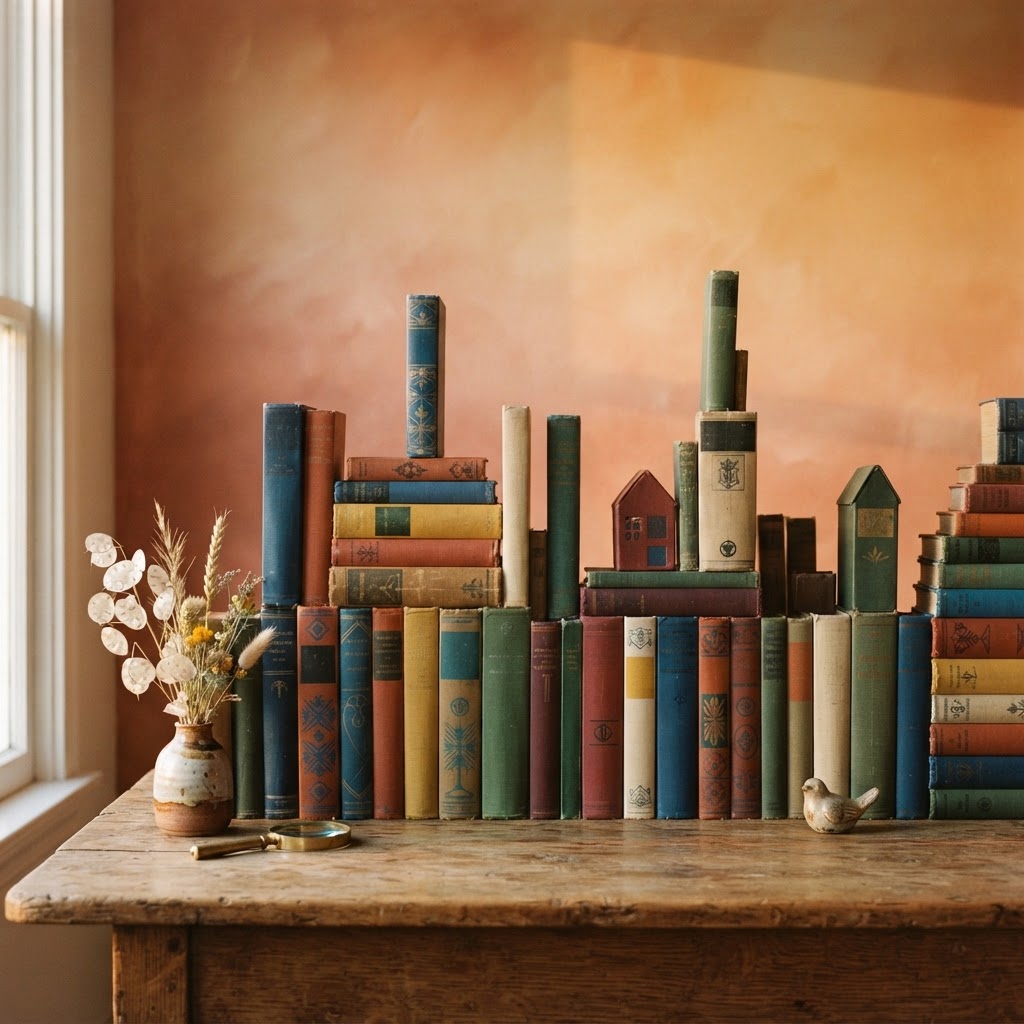 Bajo el cielo variopinto de libros