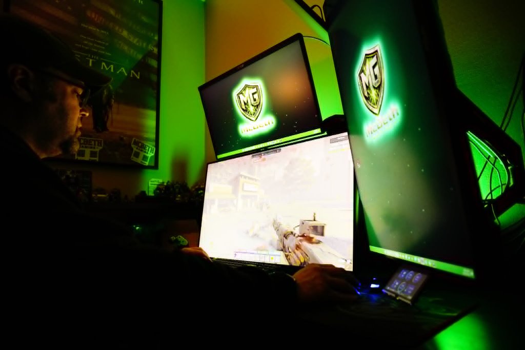 McBeth Gaming Setup - In Action
