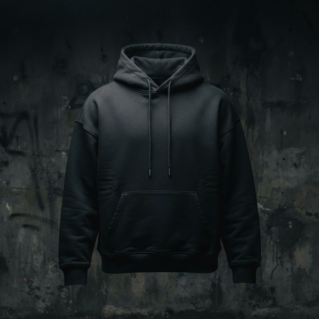 Heavyweight Hoodie — Onyx