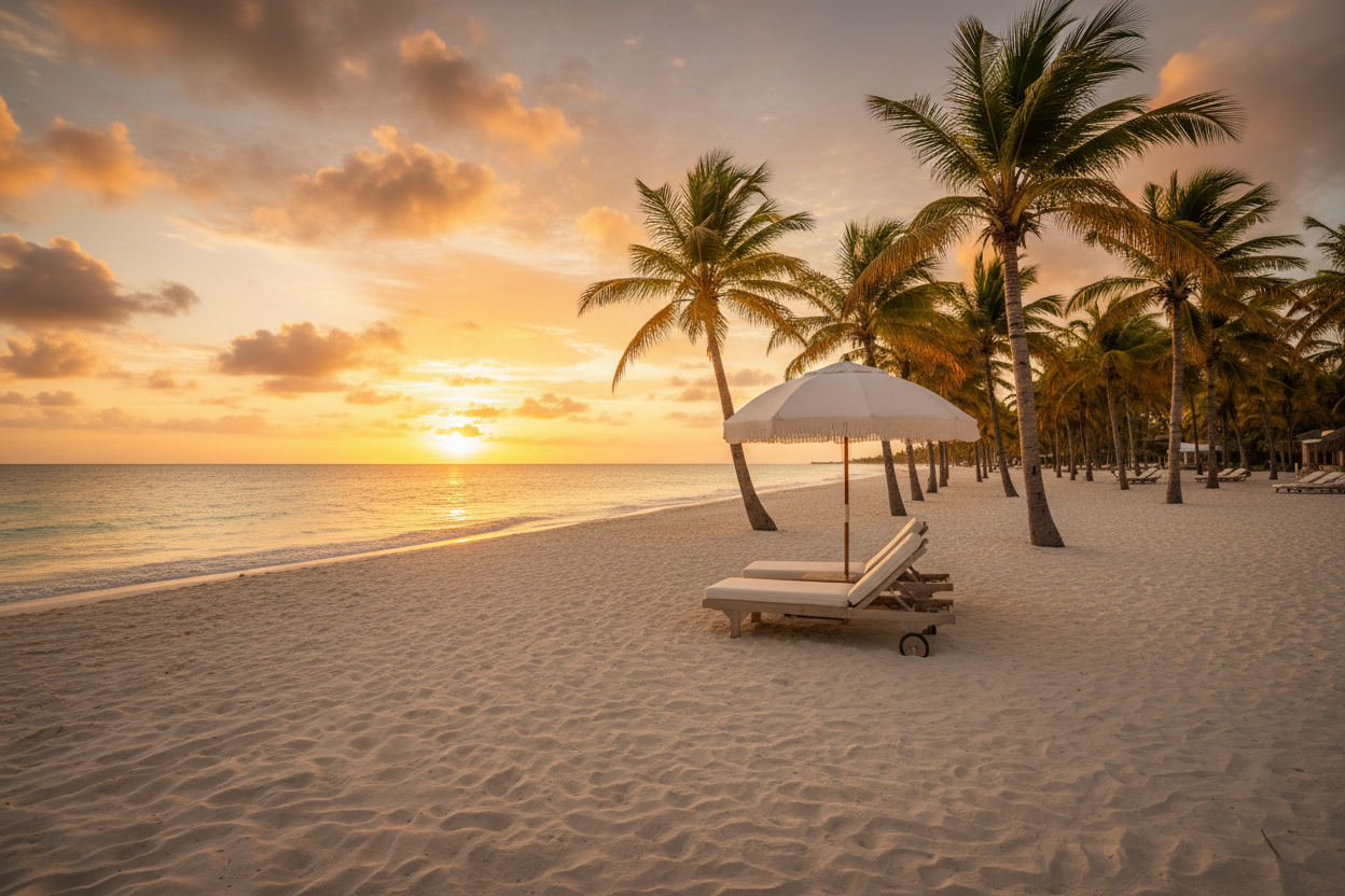Luxury travel scene representing Caribbean Getaways