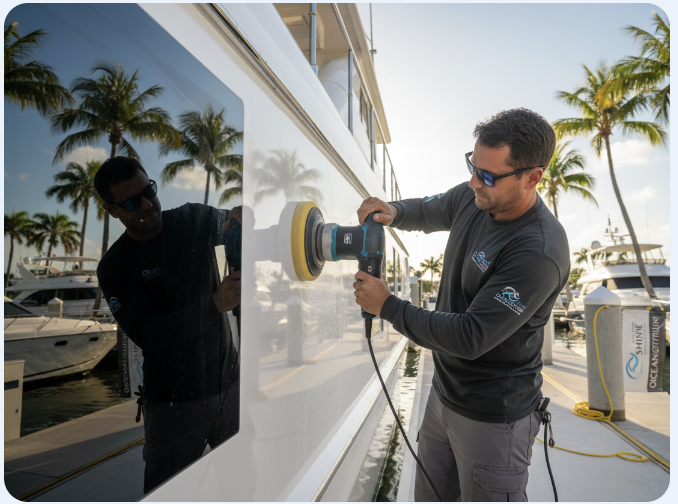 Wet Sanding by Sward Marine