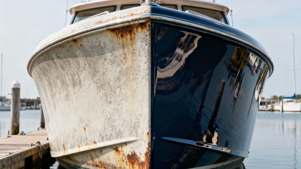 Oxidation & Gelcoat Restoration by Sward Marine