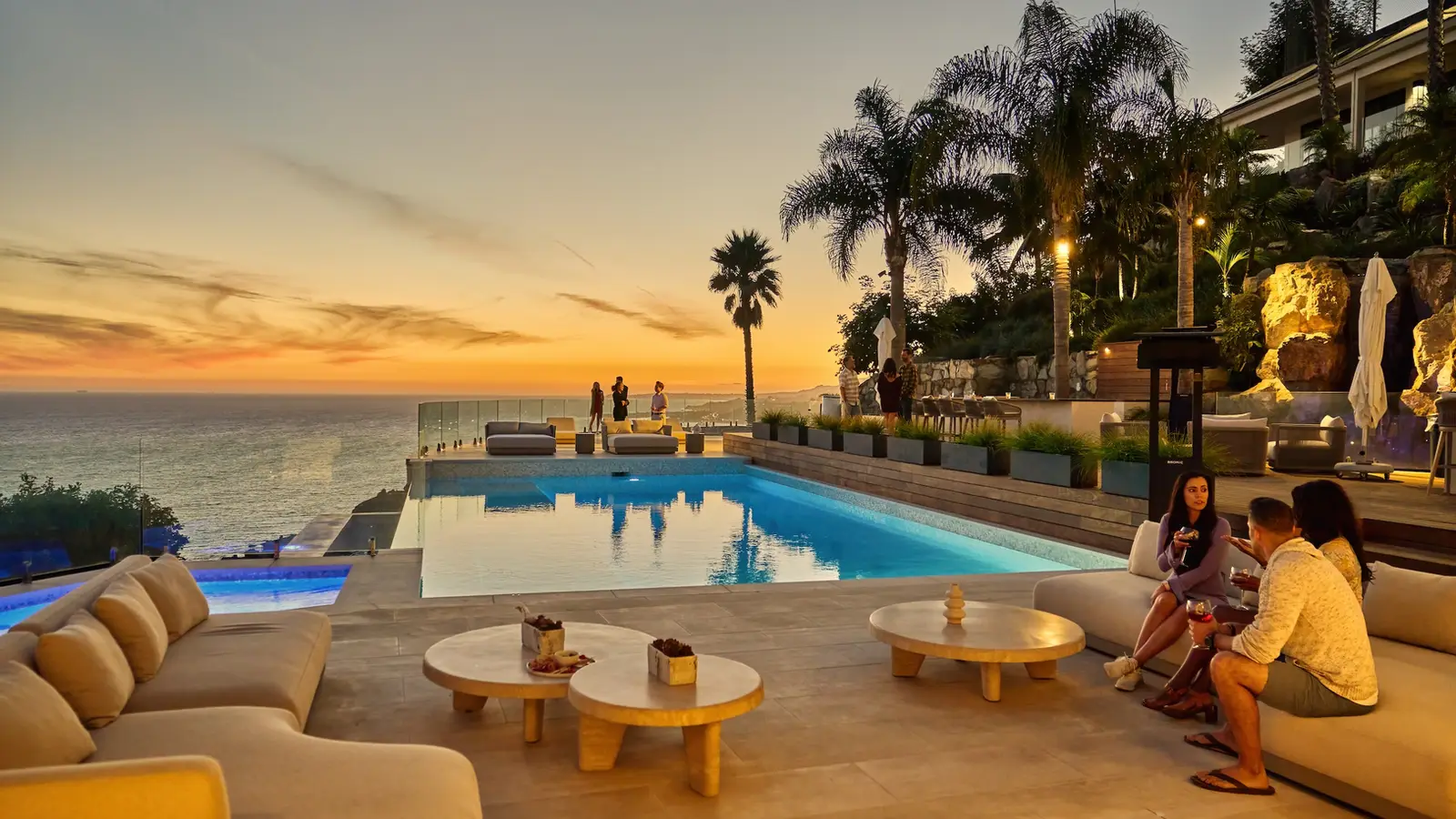 California Pools custom pool and spa