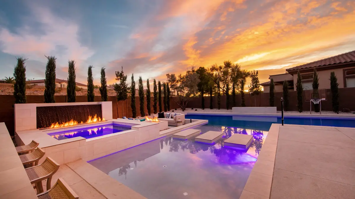 Las Vegas pool by California Pools