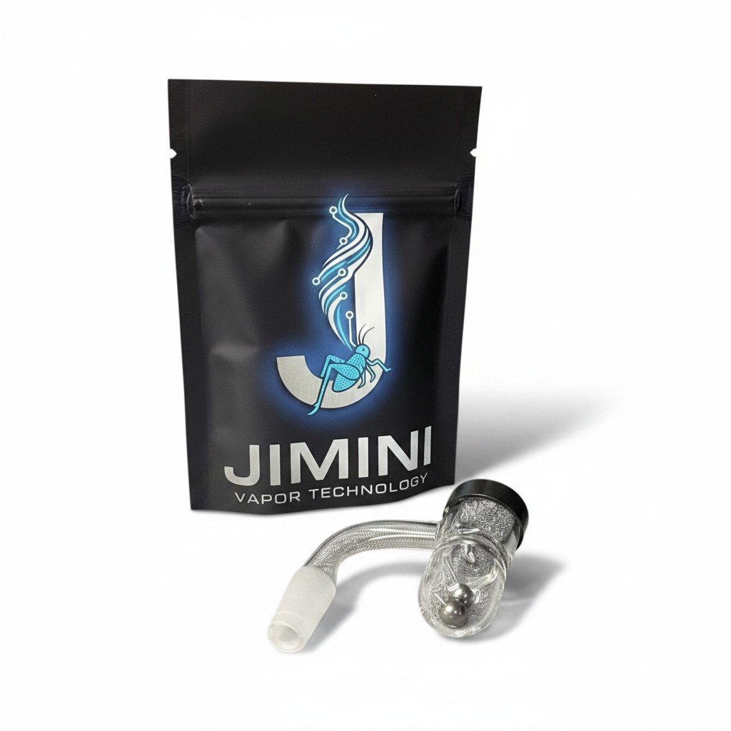 14mm Male 90° Quartz Banger With Balls and Activator Ring
