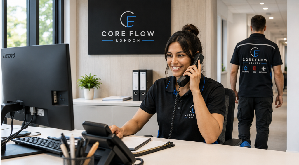 CoreFlow London customer service representative