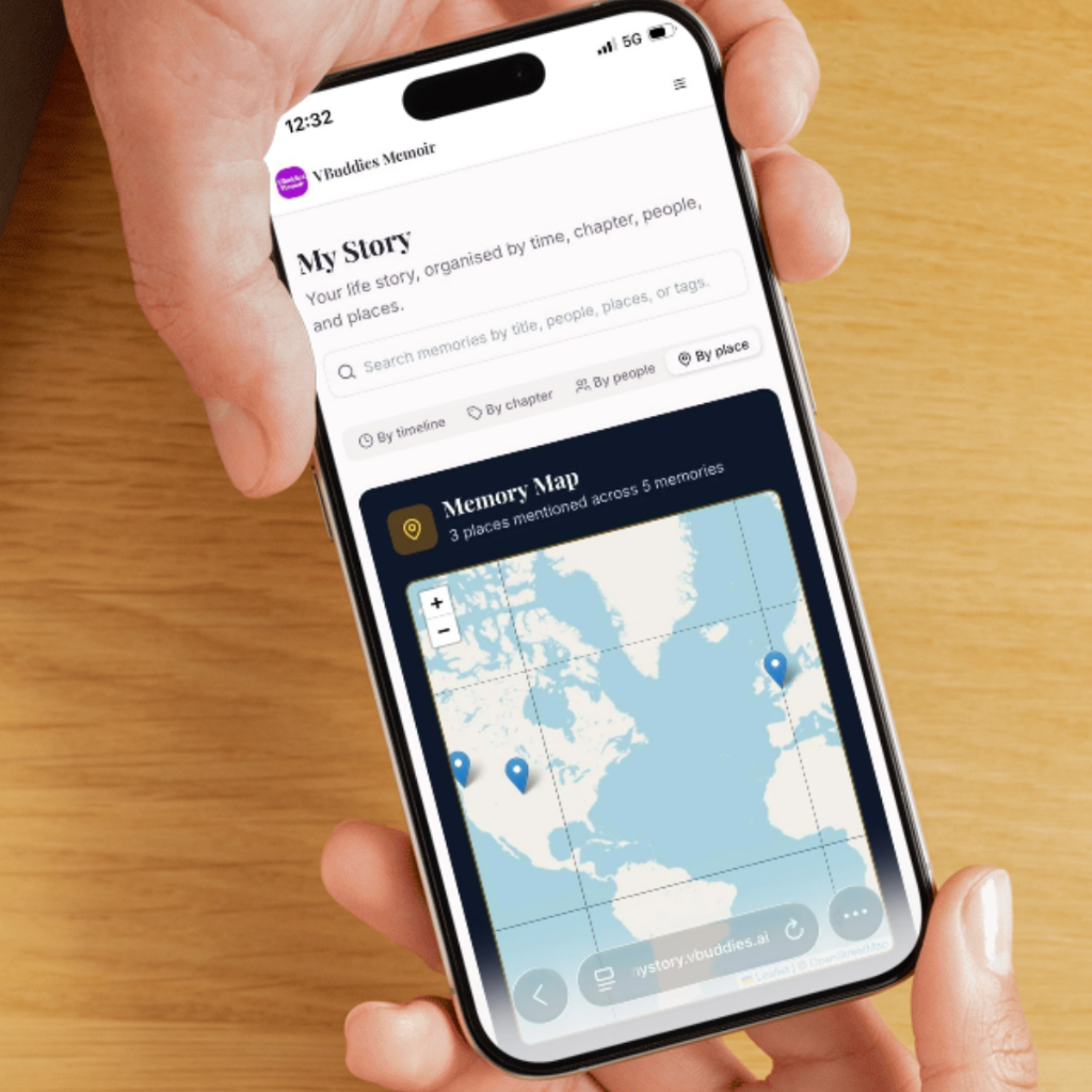 Memory Map on mobile