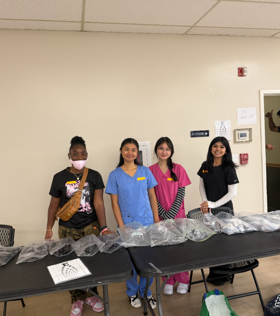 Vision screening volunteers