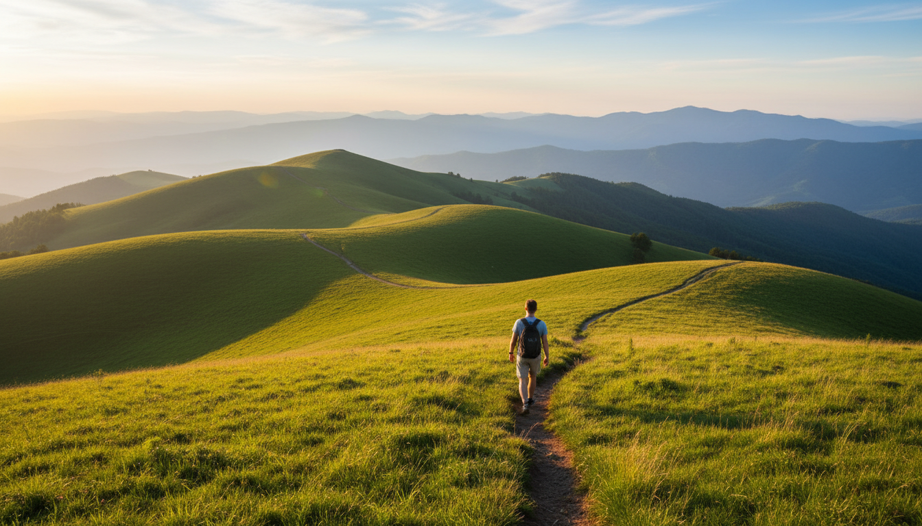 Open landscape symbolizing freedom and vitality