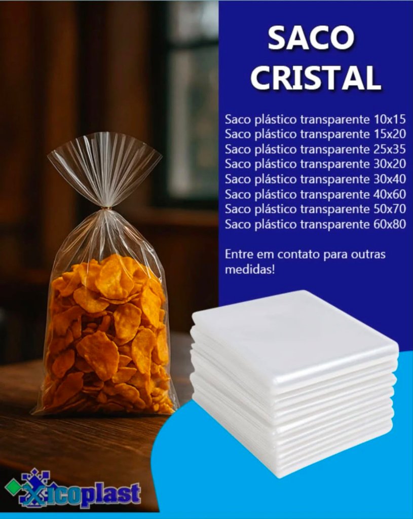 Saco Cristal