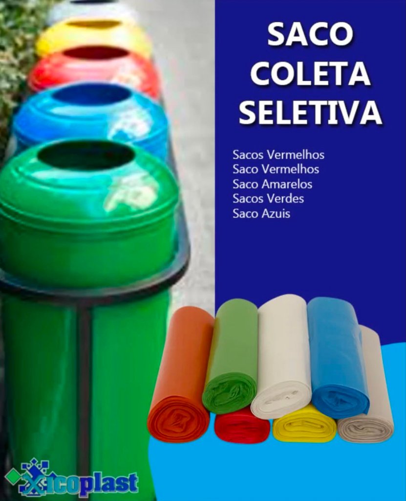 Saco Coleta Seletiva