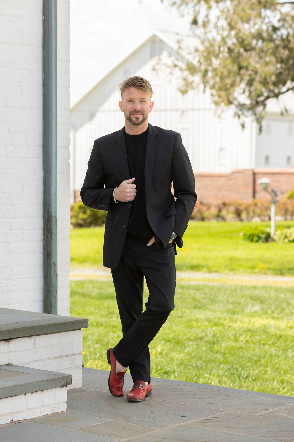 Daryl Gayhardt's professional setting — an authoritative study with warm ambient lighting