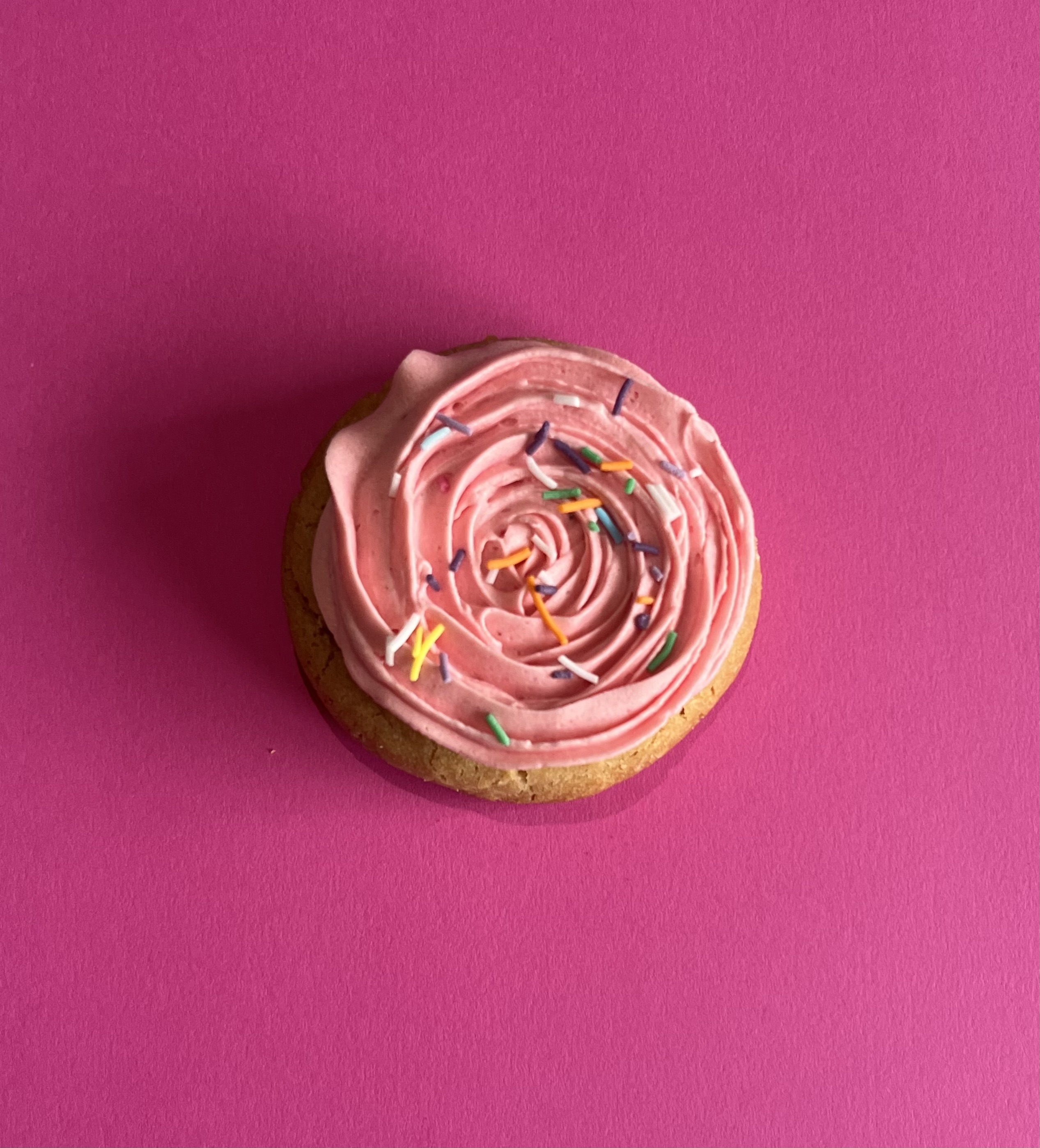 Gourmet cookies on a plate