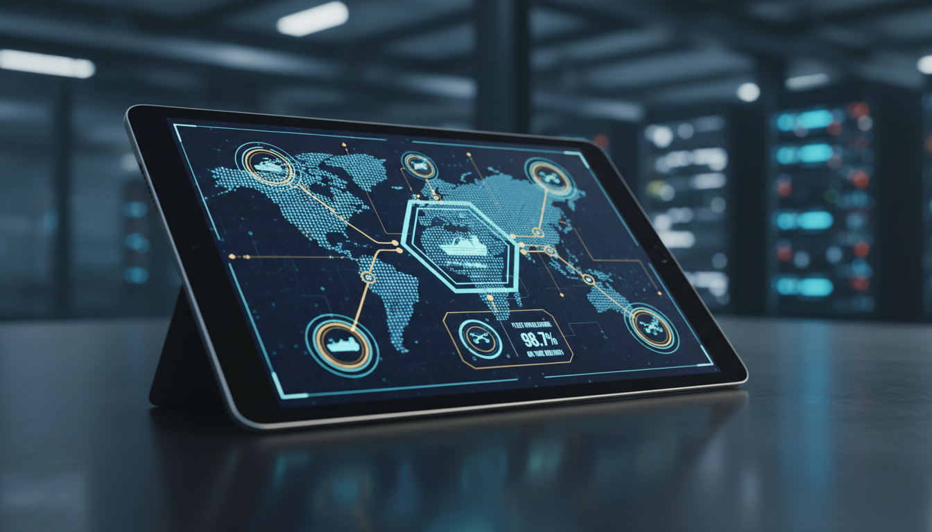 Logistics technology dashboard