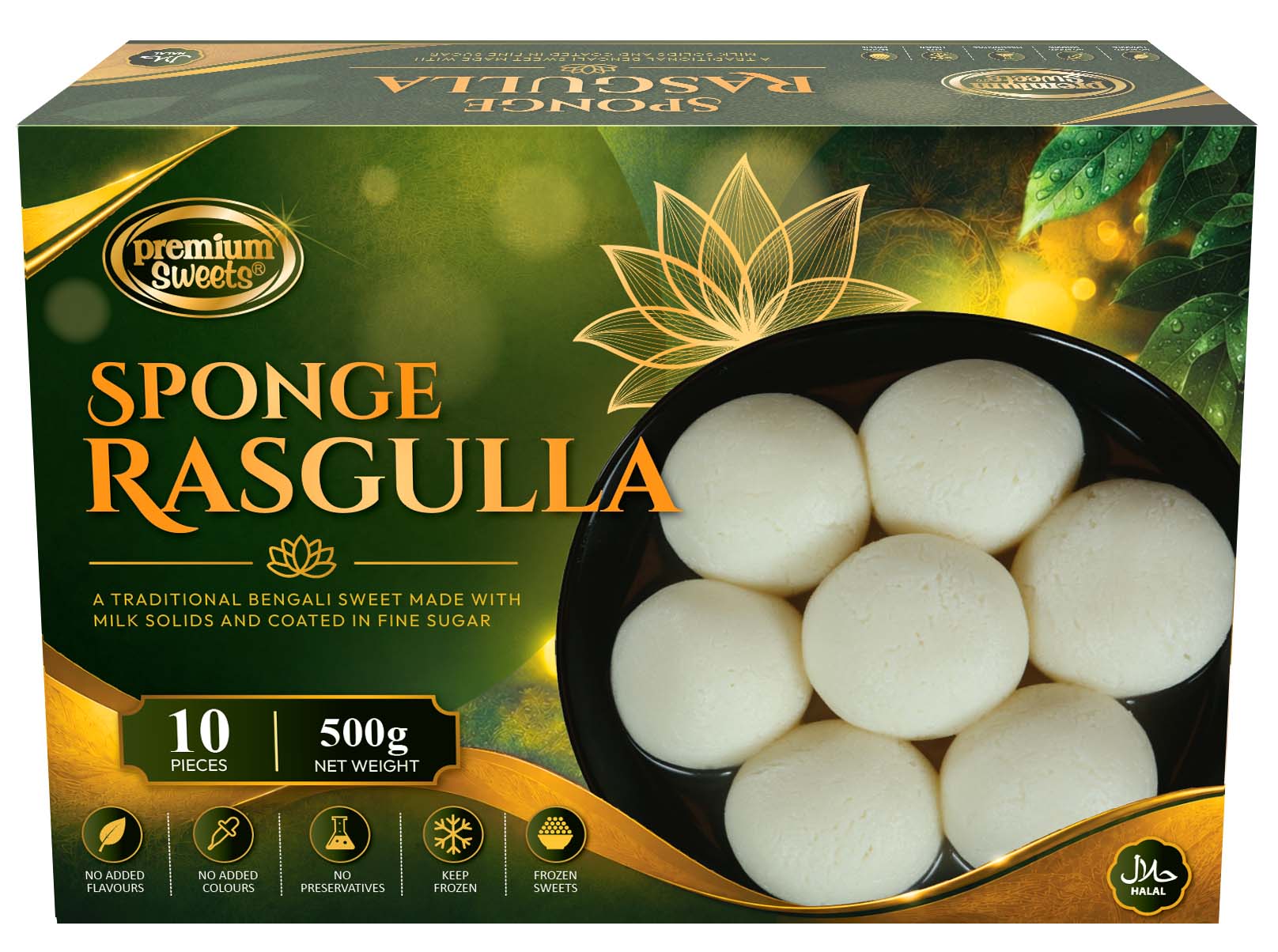 Sponge Rasgulla