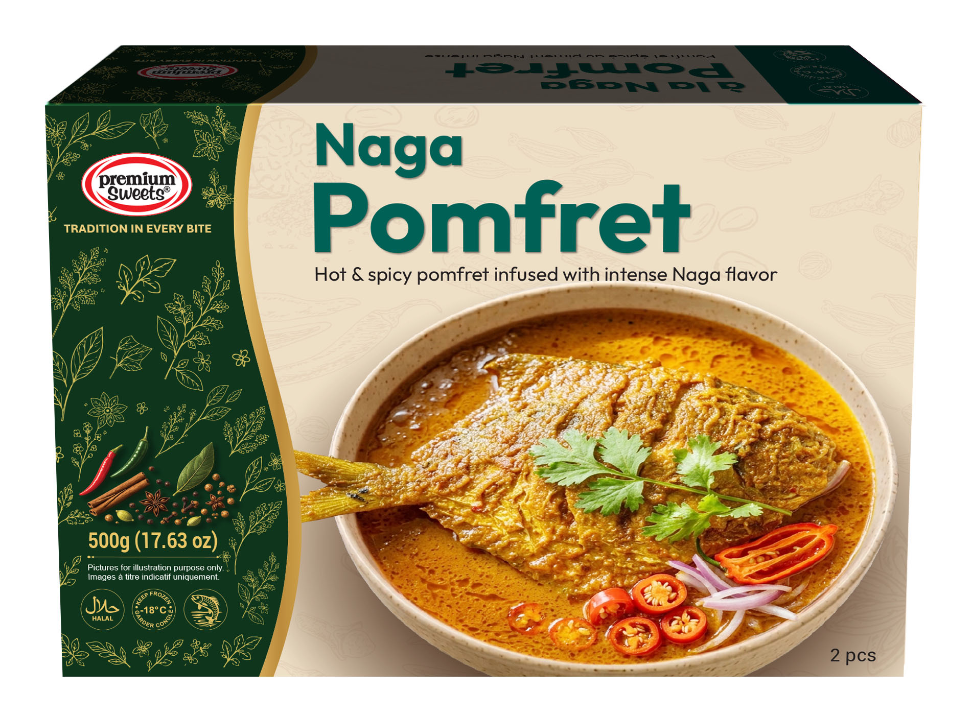 Naga Pomfret Curry