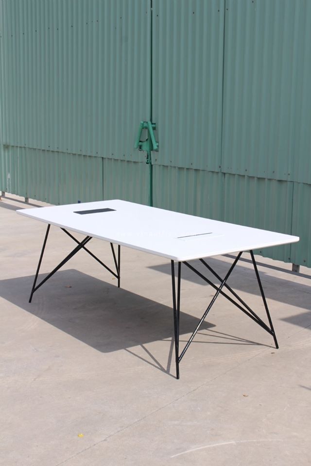 Bàn họp nhỏ chân sắt BH59 - ảnh 1