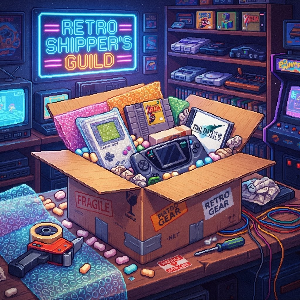 How to Safely Ship Retro Games and Consoles: The Portable Gamer's Complete Packing Guide