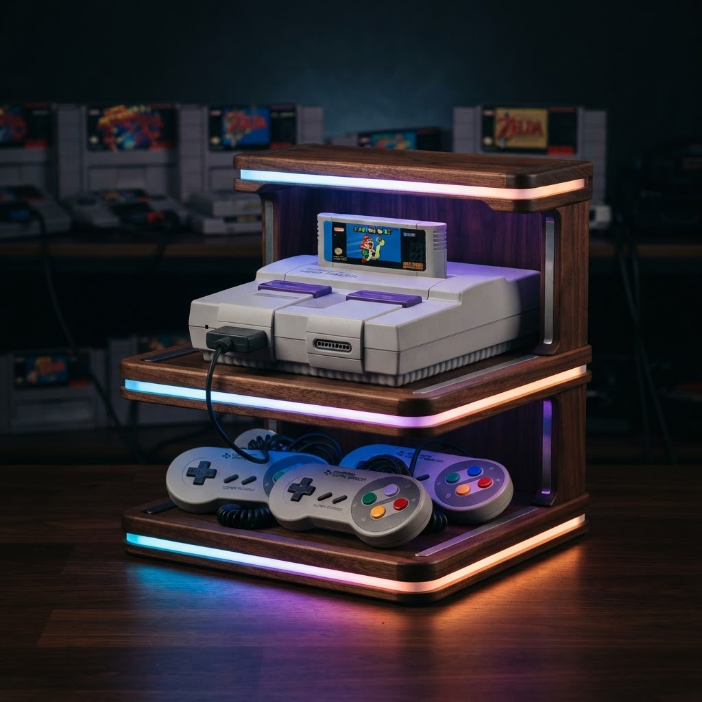 RGB LED Console Display Stand