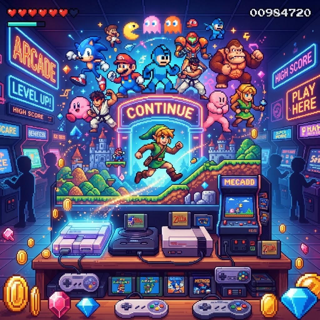 Beyond the Pixels: Why 8-Bit and 16-Bit Art Remains the Gold Standard of Gaming