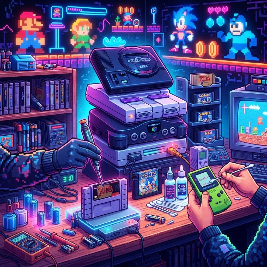 The Essential Tools Every Retro Game Collector Needs (And How to Fix the Problems They Solve)