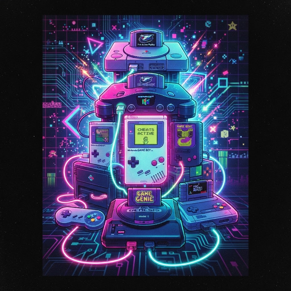 Beyond the Code: A Collector’s Guide to the Evolution of Retro Cheat Devices