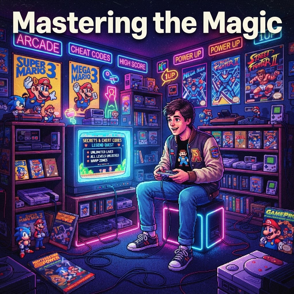 Mastering the Magic: Retro Games with the Best Cheat Codes and Secrets for Your Gaming Room
