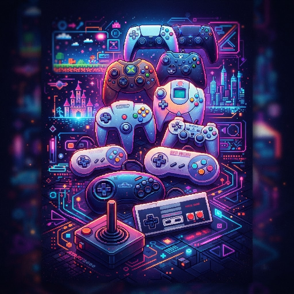 From Plastic Bricks to Precision: The Evolution of Video Game Controllers