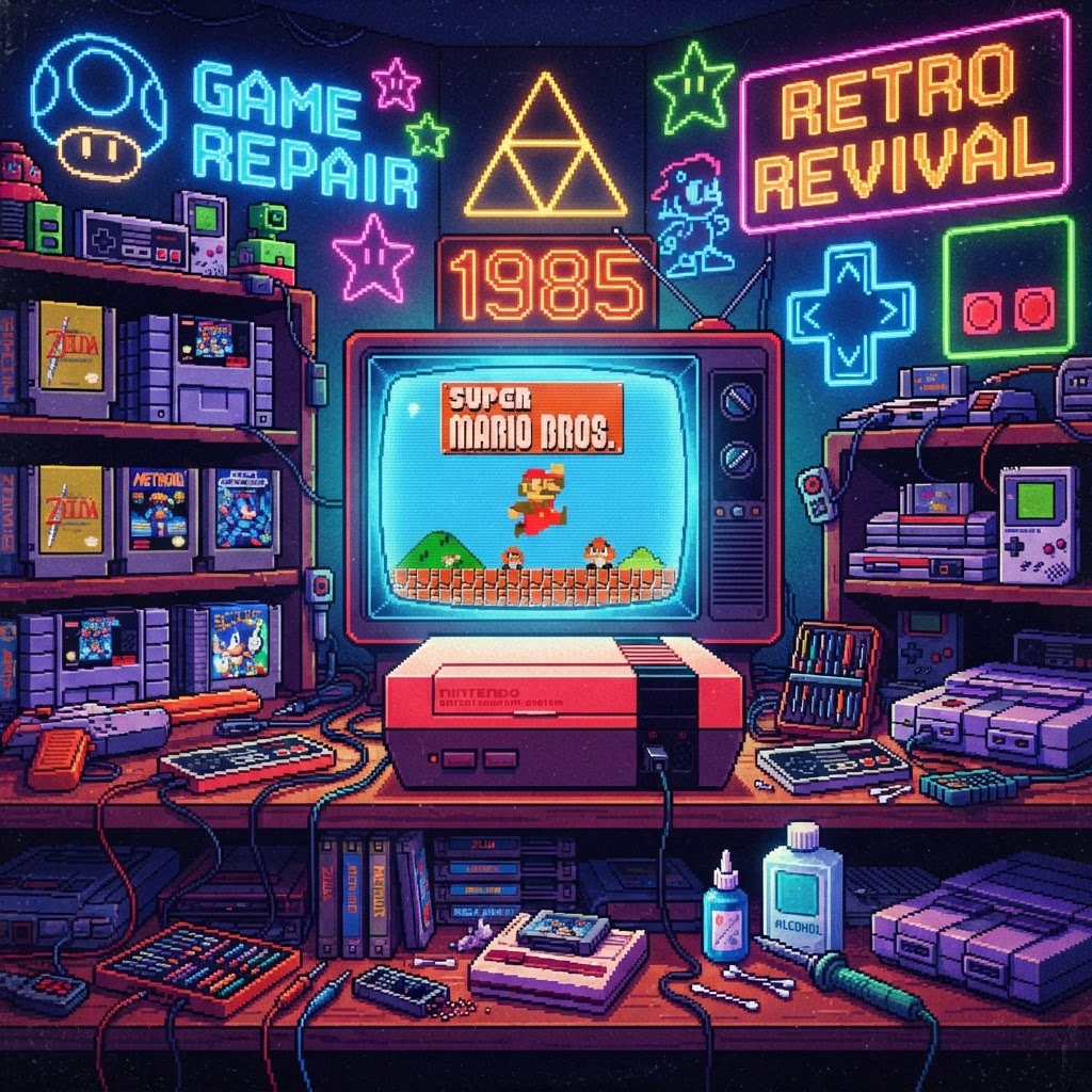 How Nintendo Saved the Video Game Industry in 1985: A Troubleshooting Guide for Today’s Collectors