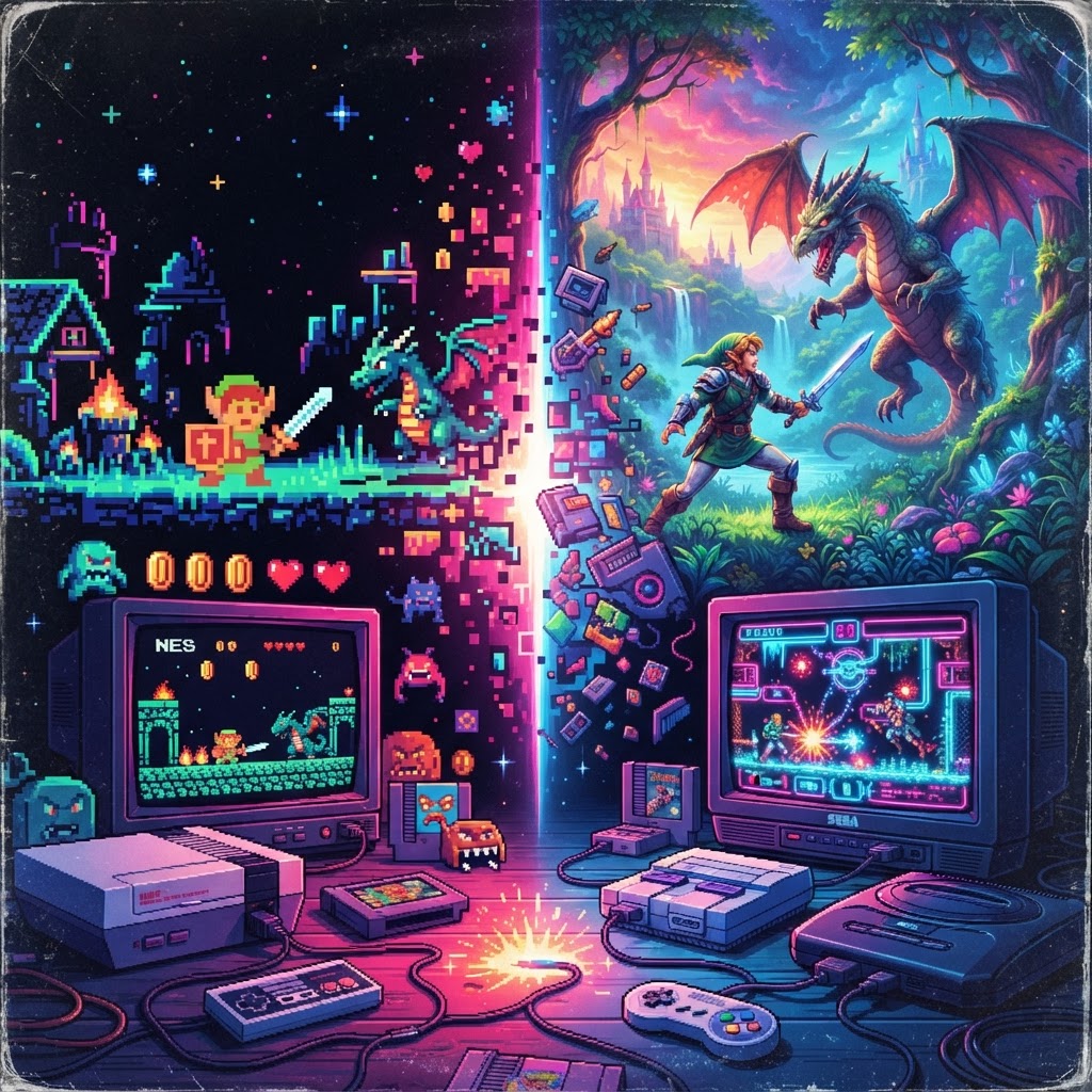 From 8-Bit Pixels to Cinematic Worlds: How 90s Video Game Sequels Changed Everything