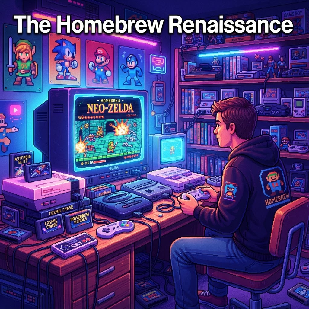 The Homebrew Renaissance: Why New Games Are Still Being Made for 30-Year-Old Consoles