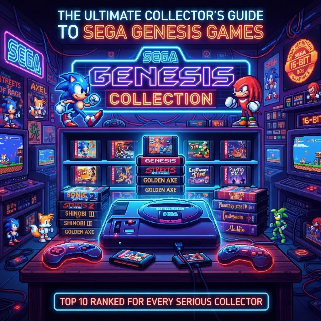 The Ultimate Collector's Guide to Sega Genesis Games: Top 10 Ranked for Every Serious Collector