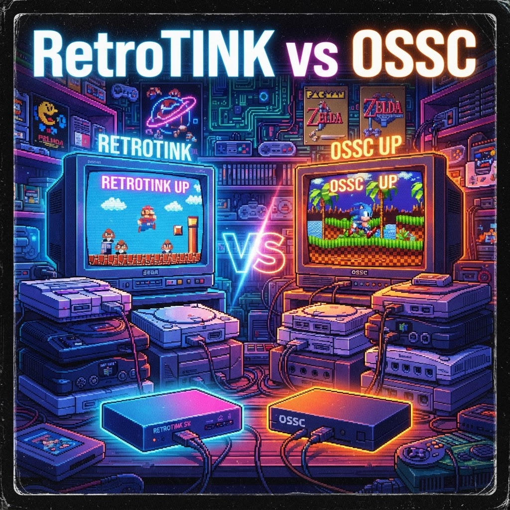 RetroTINK vs OSSC: Which Upscaler Should You Buy? The Ultimate Gift Guide for Every Type of Retro Gamer