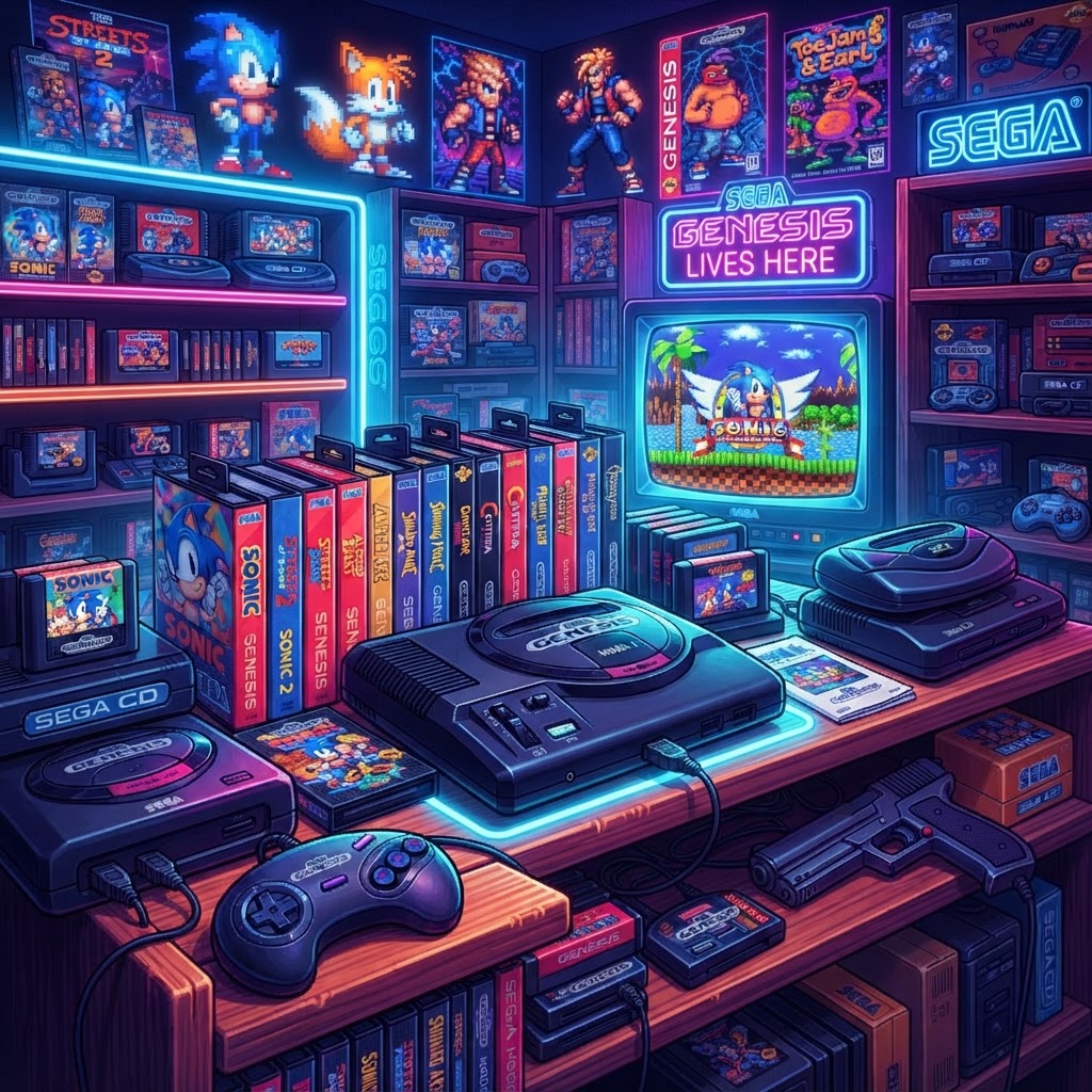 Sega Genesis Collecting: What Every Fan Needs (Plus Fixes for the Most Common Problems) (Right-click to save image) Sega Genesis Collecting: What Every Fan Needs (Plus Fixes for the Most Common Problems) — Collector Tips | RetroGamingVault