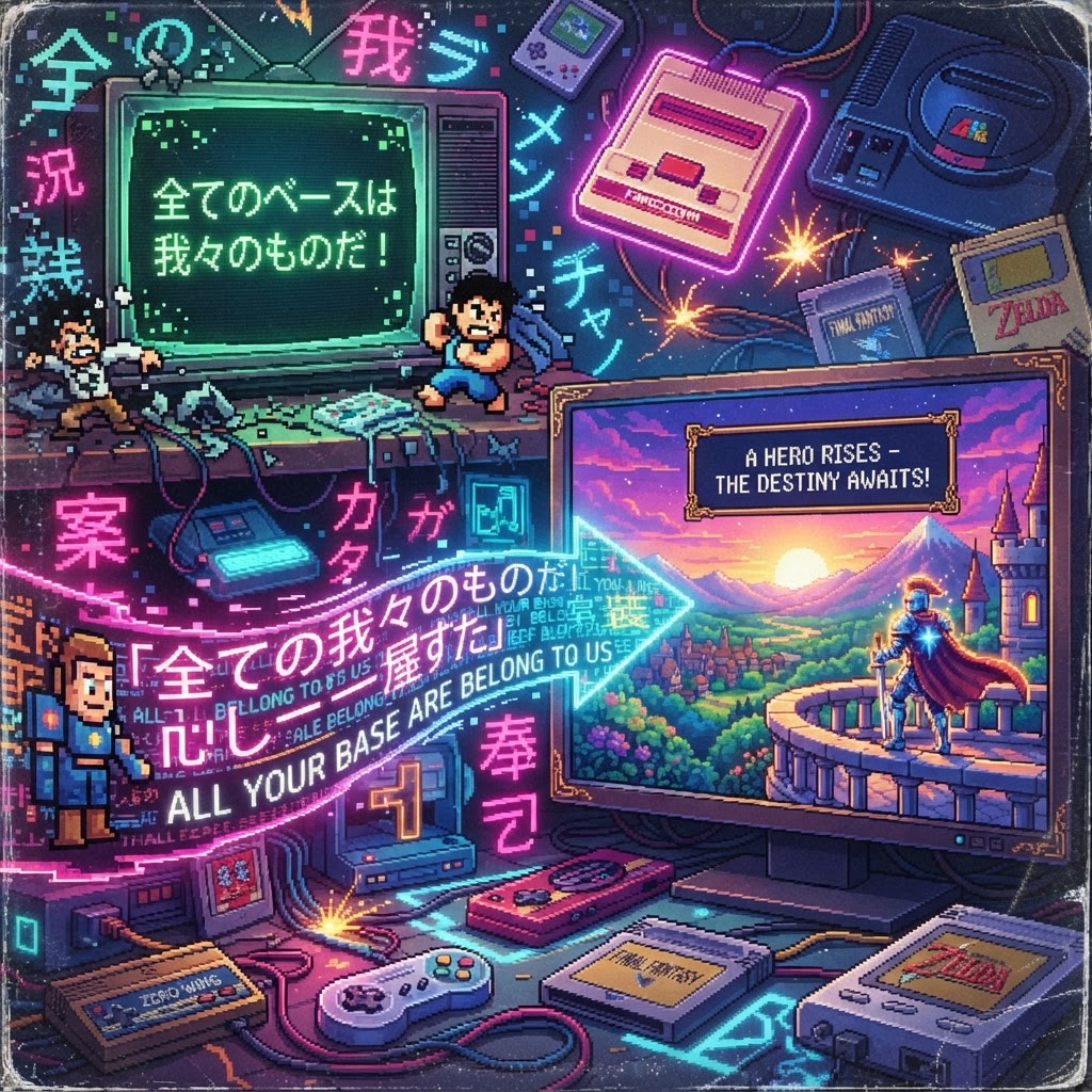 From "All Your Base" to Masterpieces: The Evolution of Retro Game Translation — Console History | RetroGamingVault