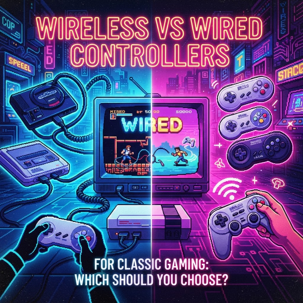 Wireless vs Wired Controllers for Classic Gaming: Which Should You Choose?