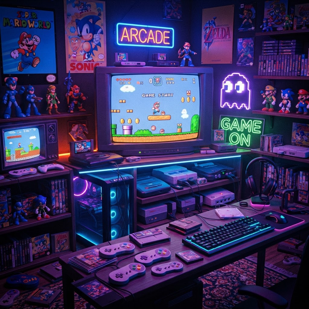 Best Retro Gaming Accessories for a Modern Setup: The Ultimate Retro Gaming Room Guide