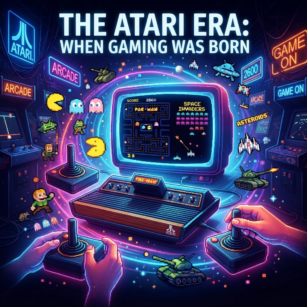 THE ATARI ERA: WHEN GAMING WAS BORN