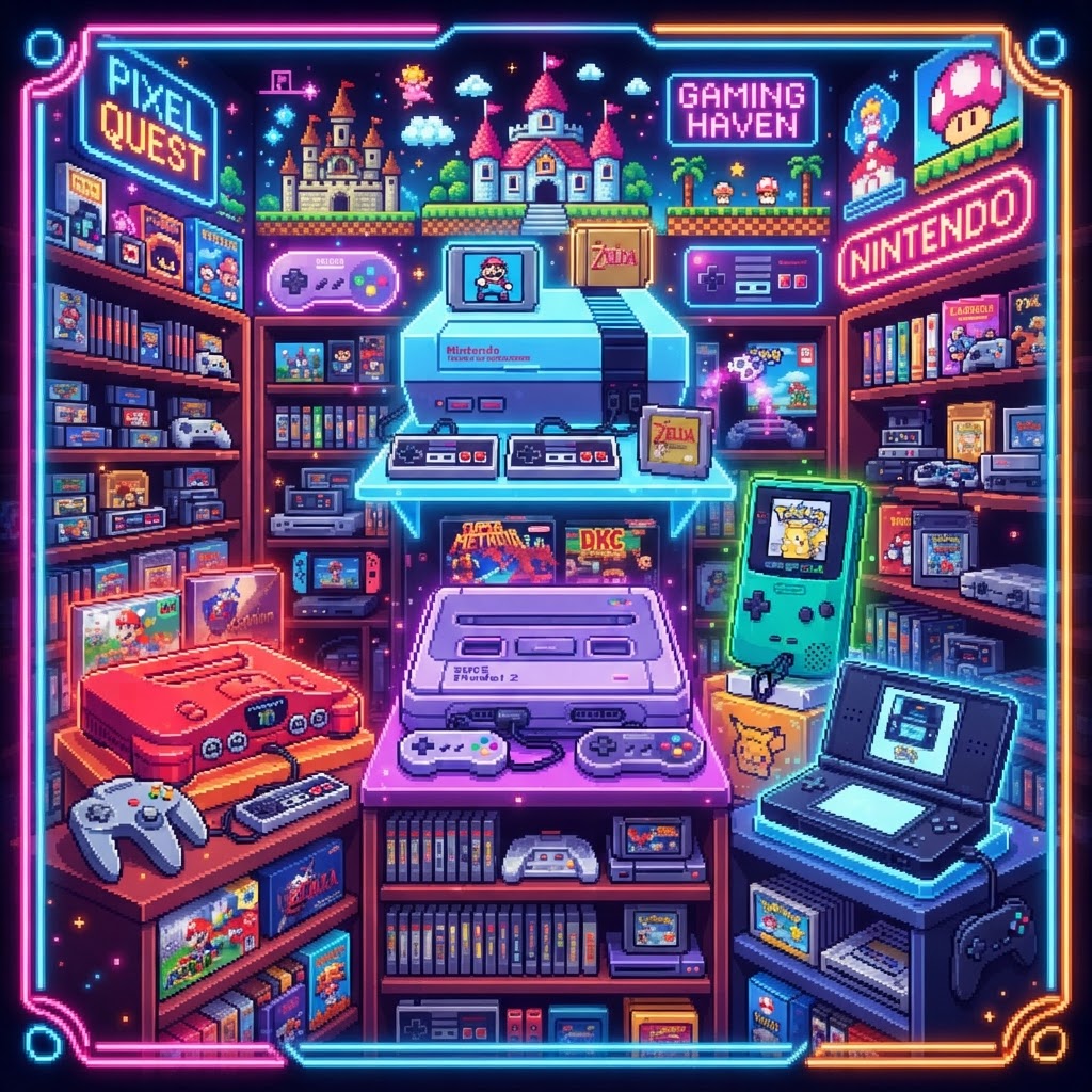 How to Shop Nicest Finds by Console: A Guide for Game Boy, DS, NES, SNES and N64 Fans
