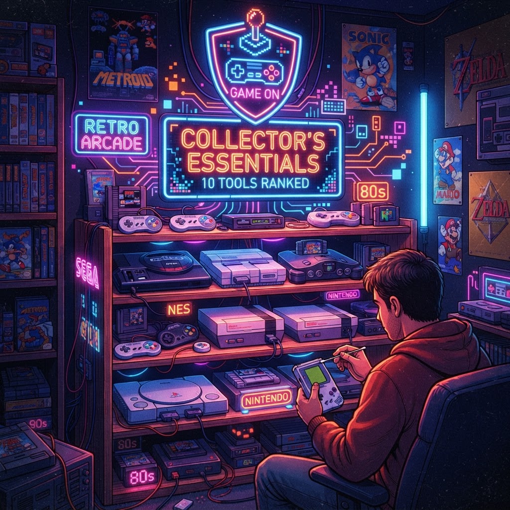 The 10 Essential Tools Every Retro Game Collector Needs (Ranked)