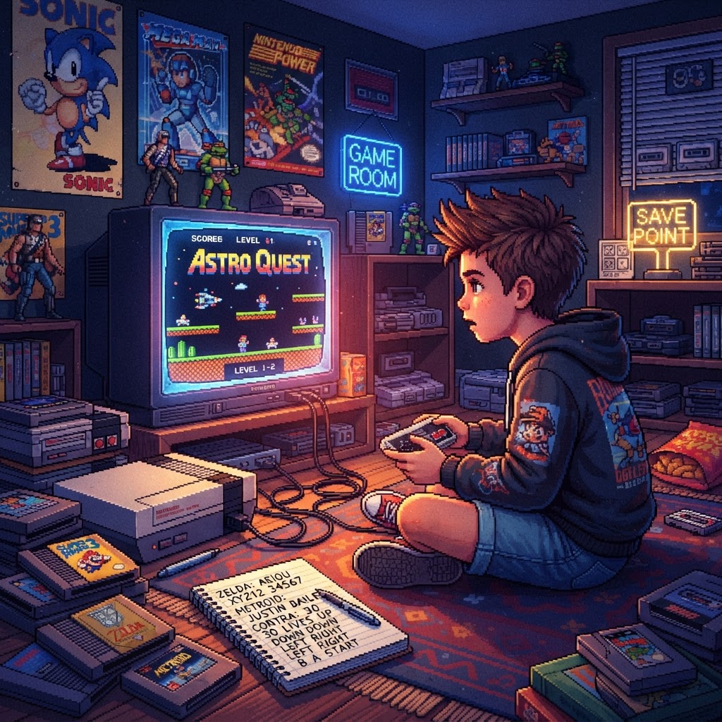 Before Memory Cards: How We Saved Our Progress in the Golden Age of Gaming