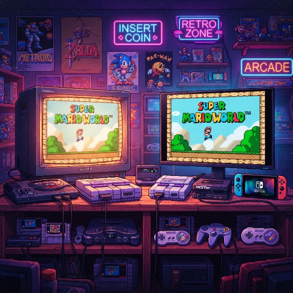 Best CRT Alternatives for Authentic Retro Gaming: Modern Recreations vs. Original Vintage Hardware