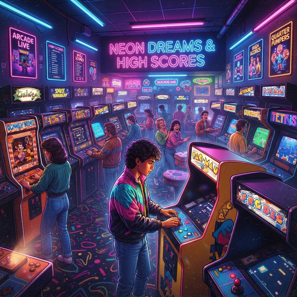 Neon Dreams and High Scores: Rediscovering the Golden Age of Arcade Games