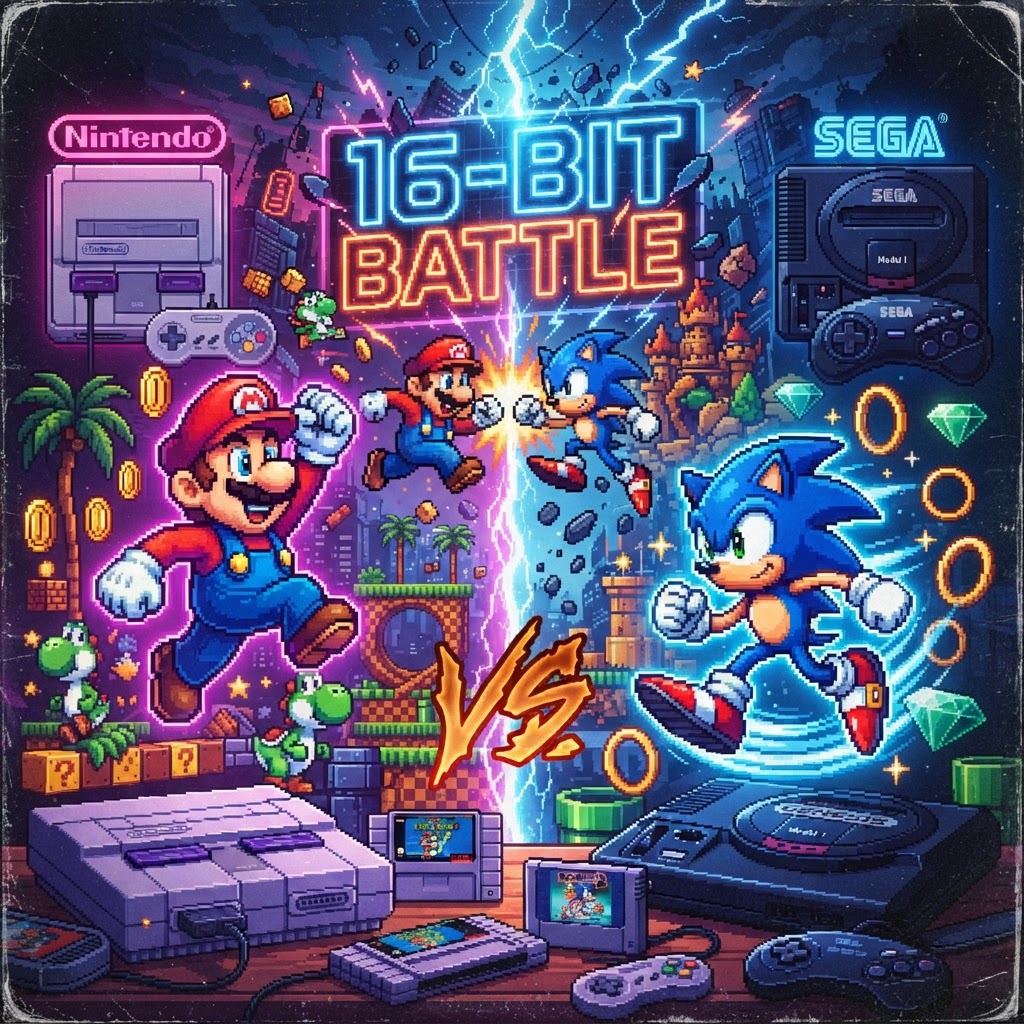 The Console Wars Revisited: Why the 16-Bit Nintendo vs. Sega Rivalry Still Defines Gaming