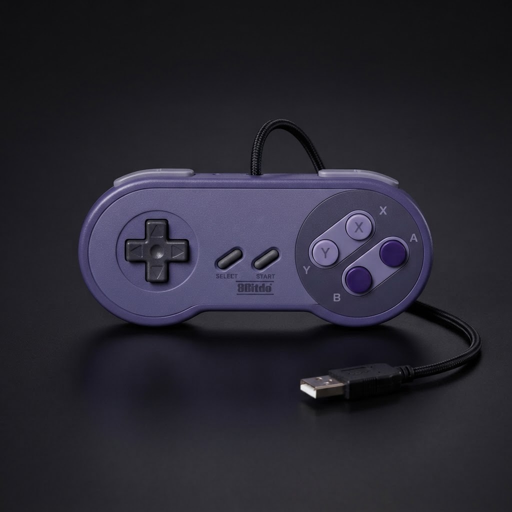 Classic SNES-Style USB Controller